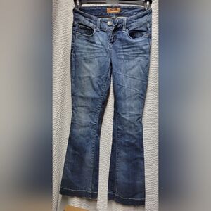 Seven7 Classic Blue Wide Leg Jeans